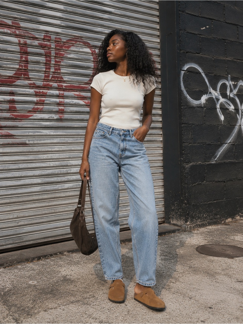 Vintage Levi’s 550 Women’s Sz 27 High Waist Mom Jeans Straight Leg Retro Y2K